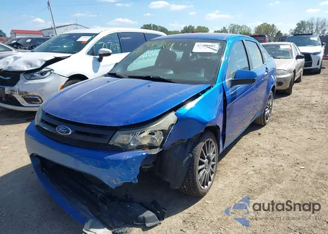 2010 Ford Focus Ses из США, поврежденный, VIN 1FAHP3GN4AW114749